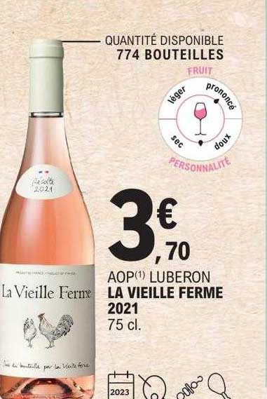 Aop Luberon La Vieille Ferme 2021