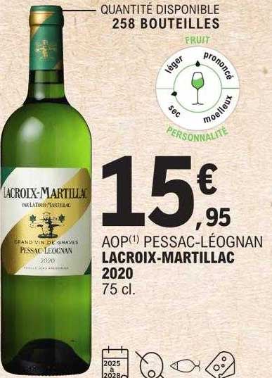 aop pessac-léognan lacroix-martillac 2020