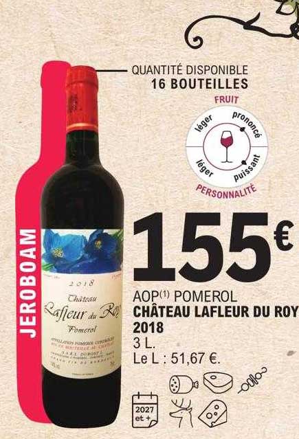 aop pomerol château lafleur du roy 2018