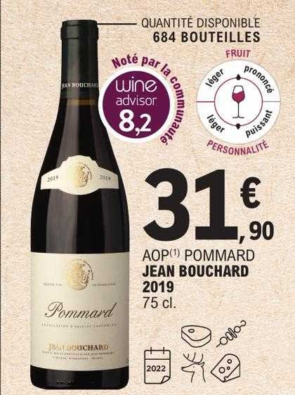 Aop Pommard Jean Bouchard 2019