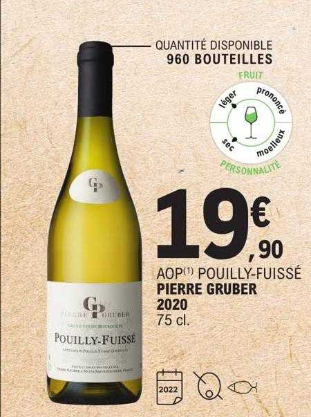 aop pouilly-fuissé pierre gruber 2020