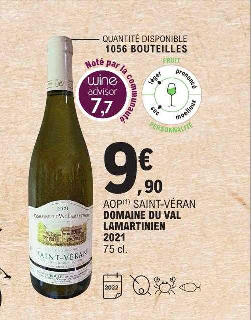 aop saint-véran domaine du val lamartinien 2021