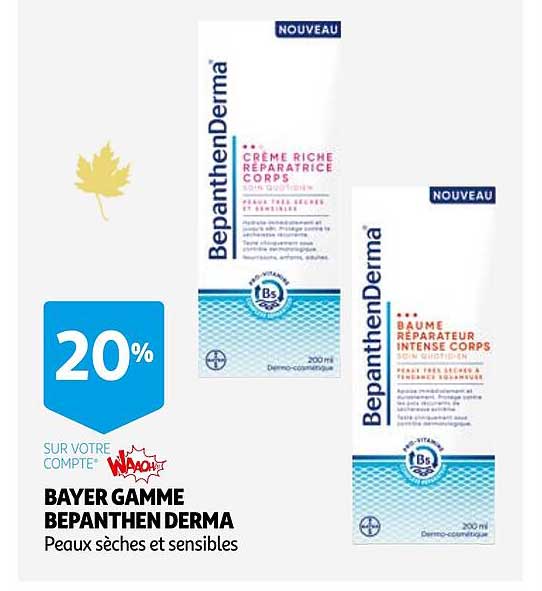 bayer gamme bepanthen derma