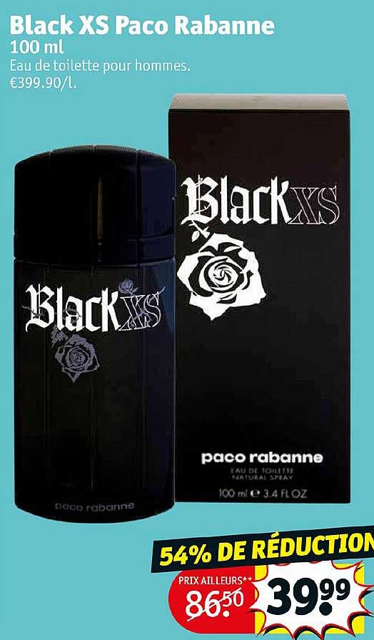 black xs paco rabanne