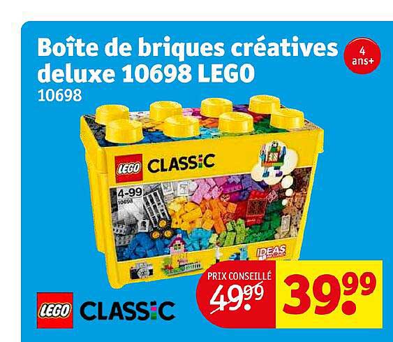 Boîte De Briques Créatives Deluxe 10698 Lego