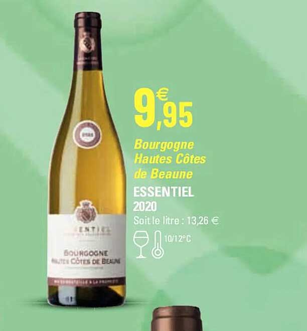 bourgogne hautes côtes de beaune essentiel 2020