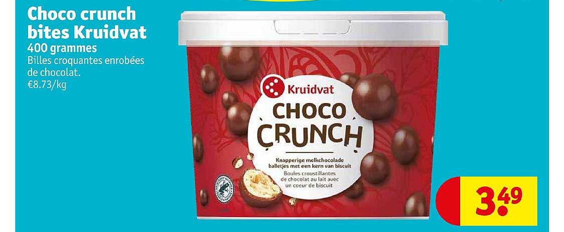 choco crunch bites kruidvat