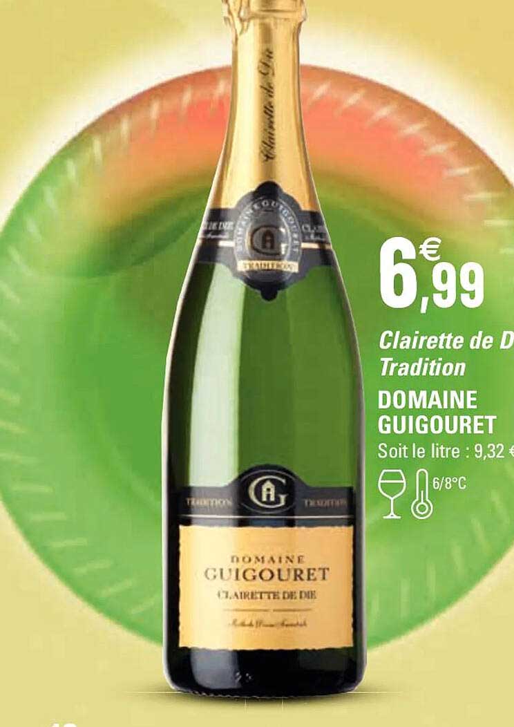 clairette de die tradition domaine guigouret