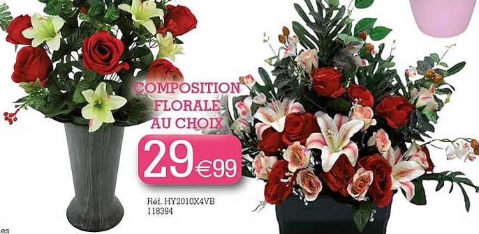 Composition Florale Au Choix