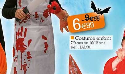 costume enfant