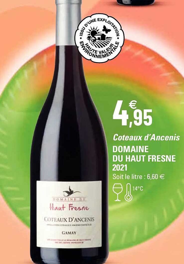 côteaux d'ancenis domaine du haut fresne 2021