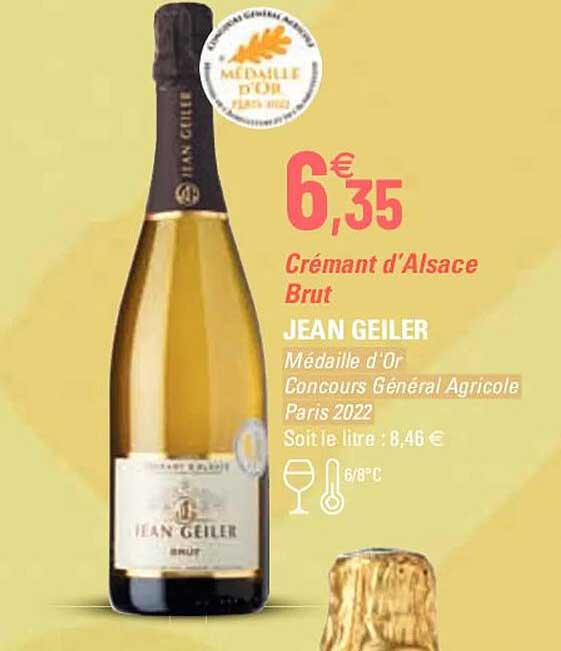 crémant d'alsace brut jean geiler