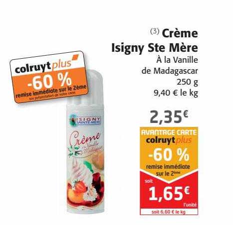 crème isigny ste mère