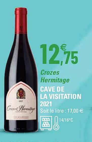 crozes hermitage cave de la visitation 2021