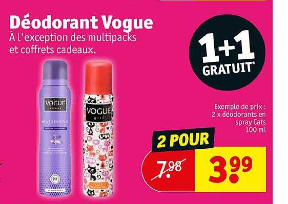 Déodorant Vogue