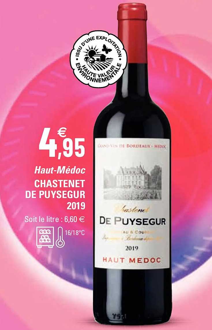 haut-médoc chastenet de puysegur 2019