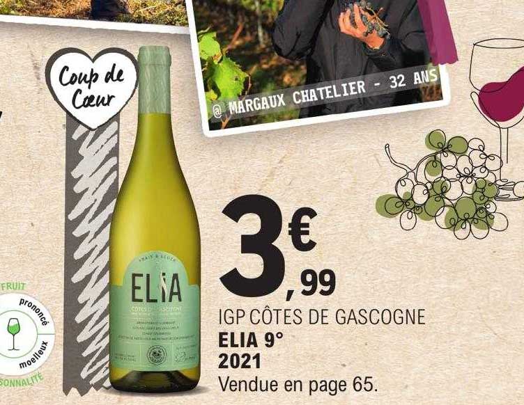 Igp Côtes De Gascogne Elia 9° 2021