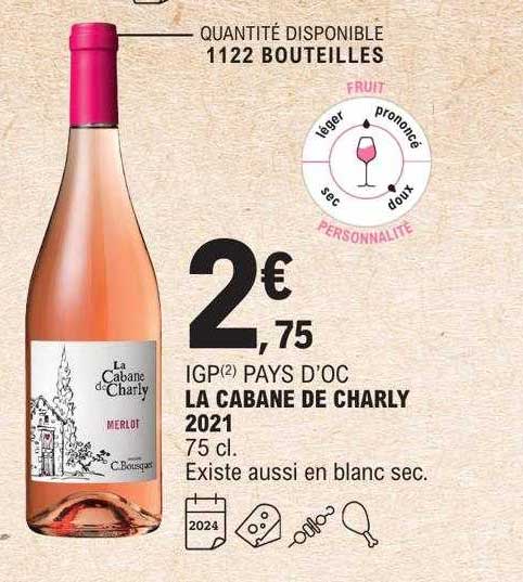 Igp Pays D'oc La Cabane De Charly 2021