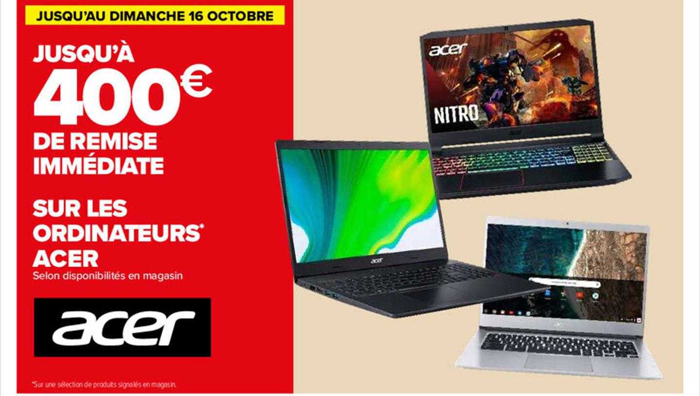 les ordinateurs acer