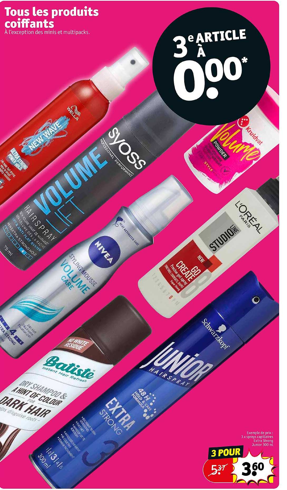 les produits coiffants