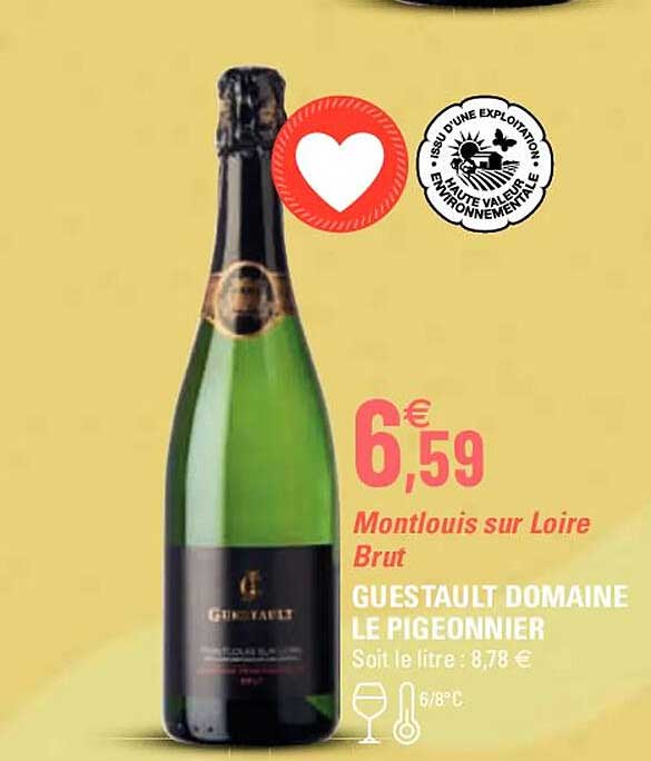 montlouis sur loire brut guestault domaine le pigeonnier