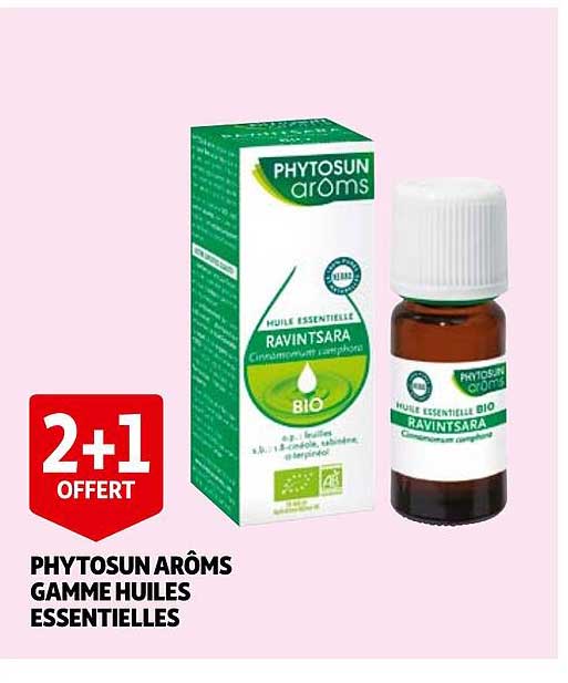 phytosun arôms gamme huiles essentielles