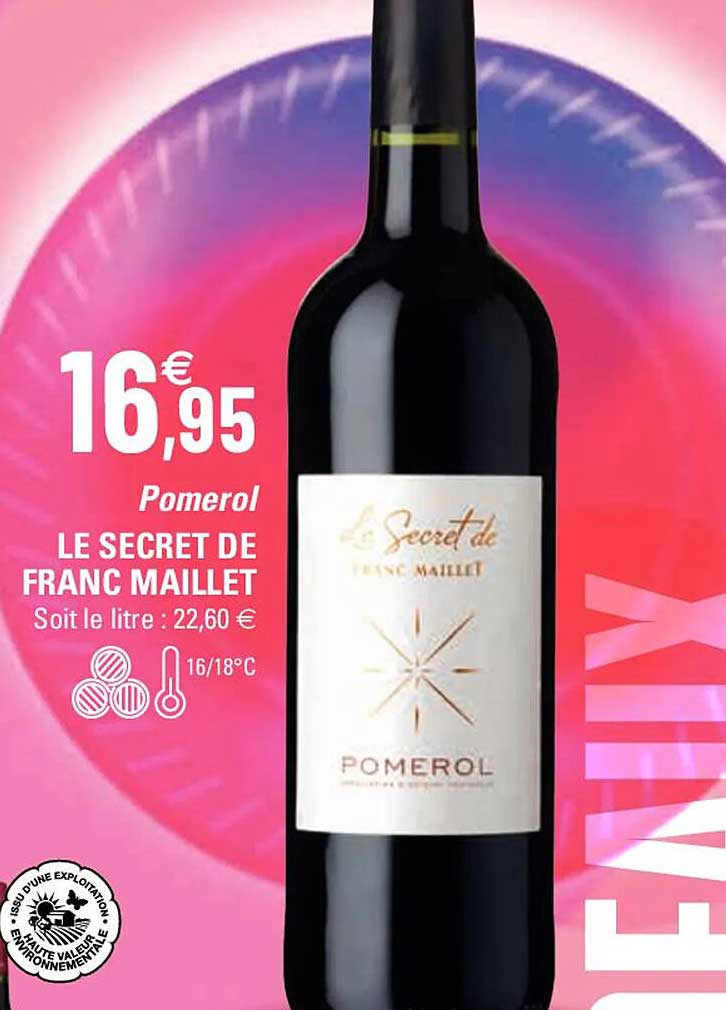 pomerol le secret de franc maillet