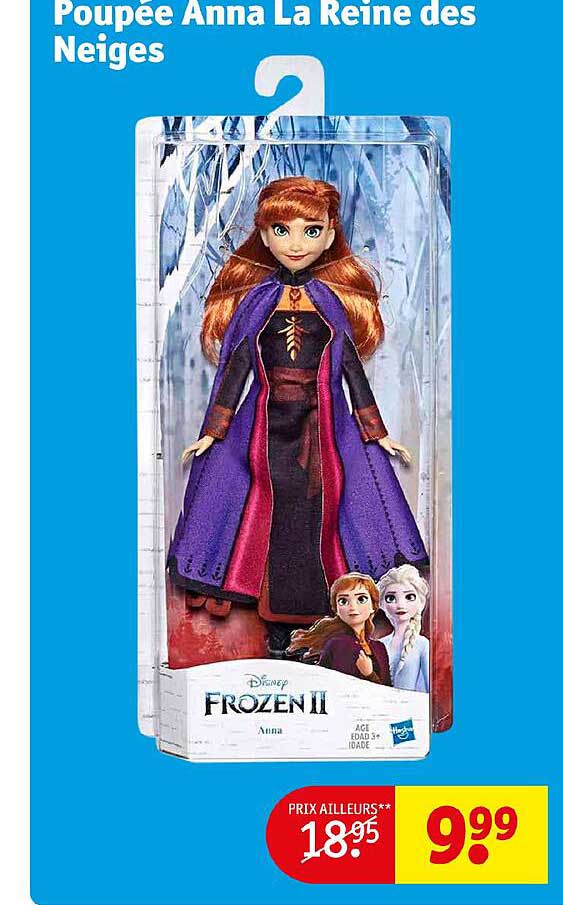 Poupée Anna La Reine Des Neiges