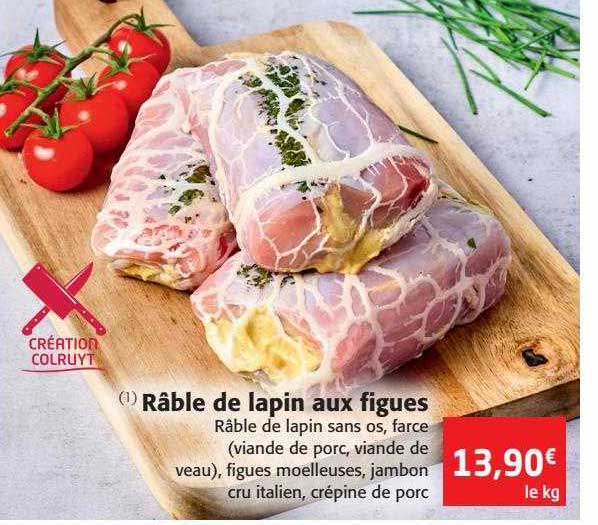 râble de lapin aux figues