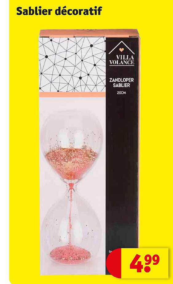 sablier décoratif
