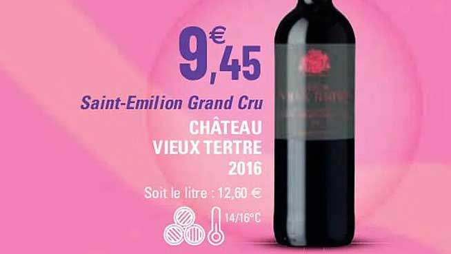 saint-émilion grand cru château vieux tertre 2016