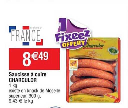 Saucisse à Cuire Charculor