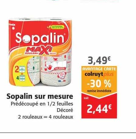 sopalin sur mesure