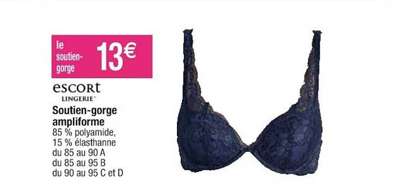 soutien-gorge ampliforme escort lingerie