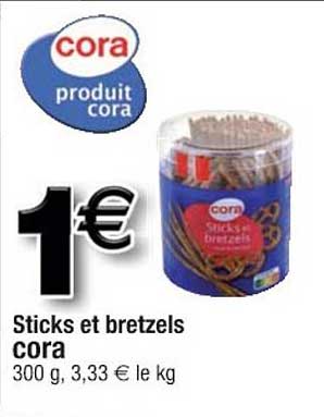Sticks Et Bretzels Cora