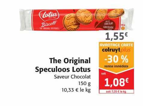 The Original Speculoos Lotus