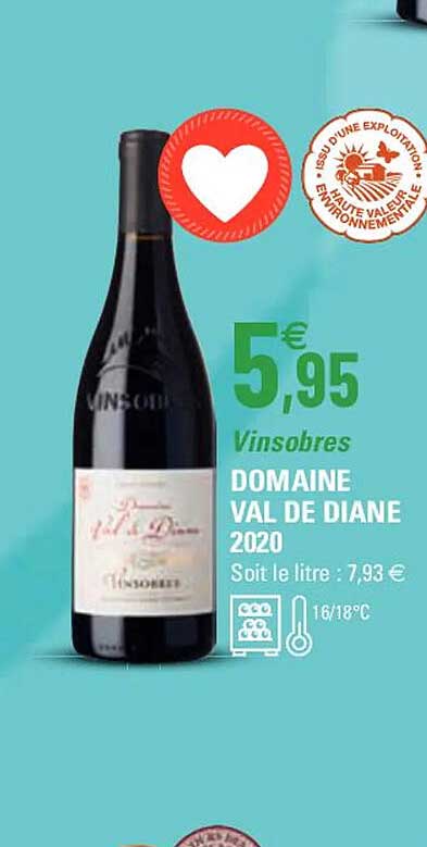 vinsobres domaine val de diane 2020