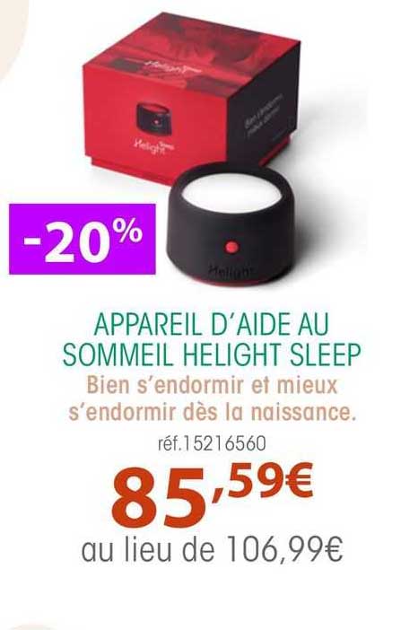 appareil d'aide au sommeil helight sleep