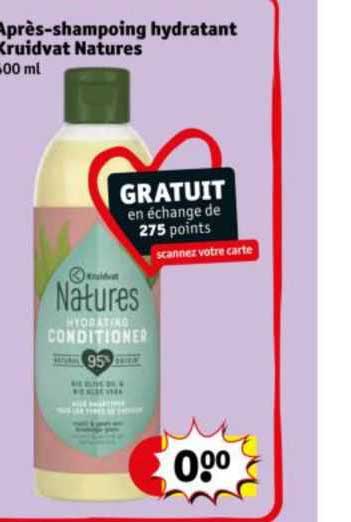 Après-shampoing Hydratant Kruidvat Natures