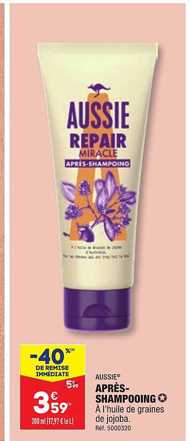 après-shampooing aussie