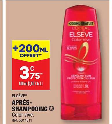 après-shampooing elsève