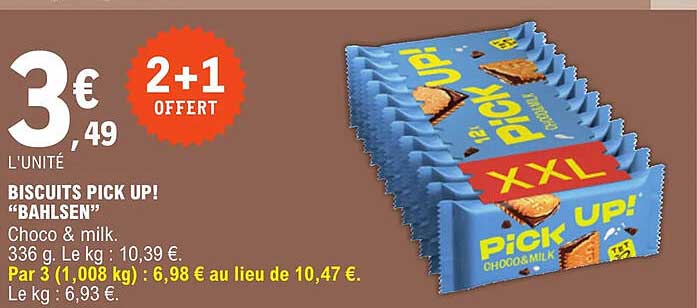 biscuits pick up ! "bahlsen"