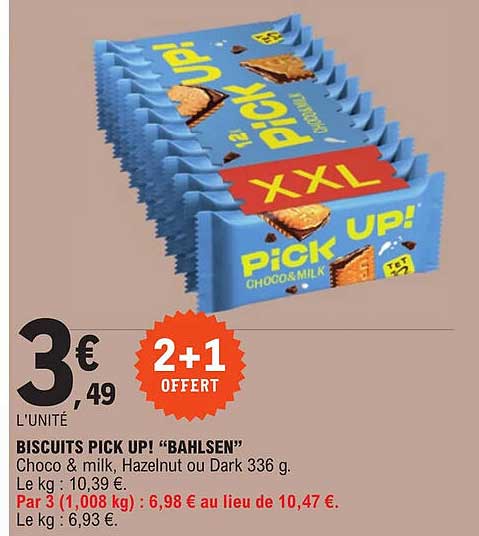 biscuits pick up! "bahlsen"