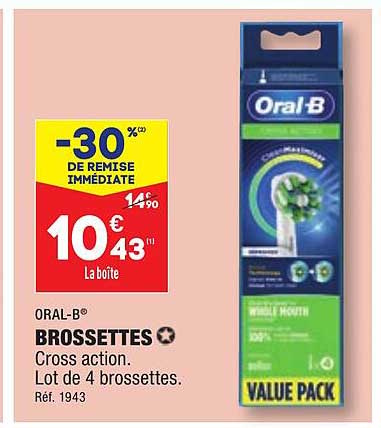 brossettes oral-b