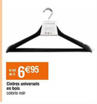 cintres universels en bois