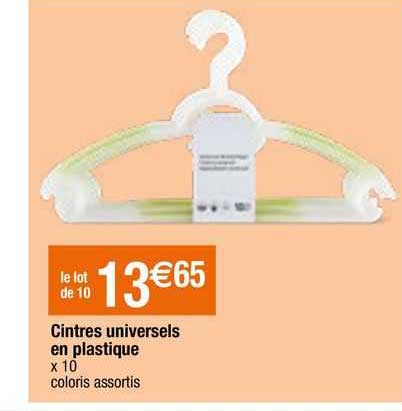 Cintres Universels En Plastique
