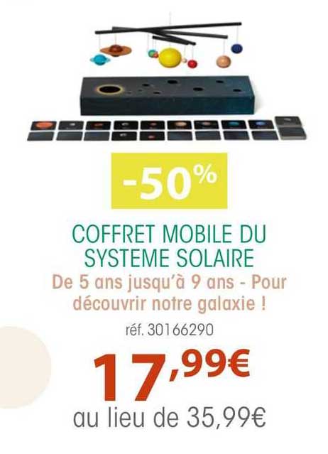 Coffret Mobile Du Système Solaire