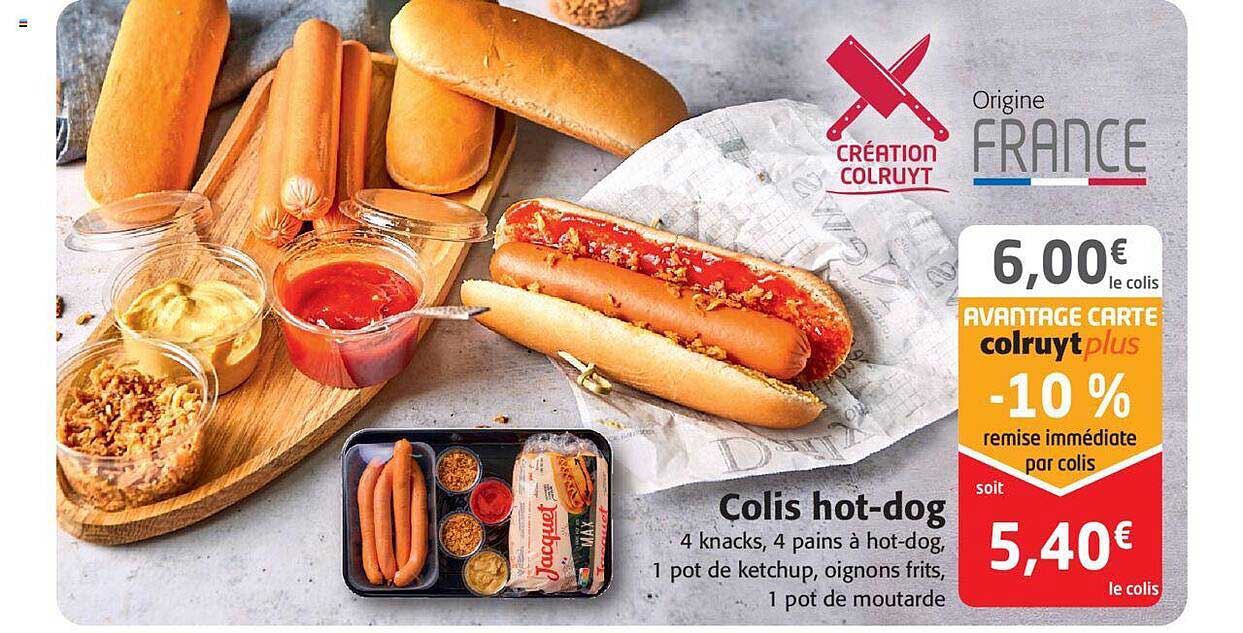 colis hot-dog