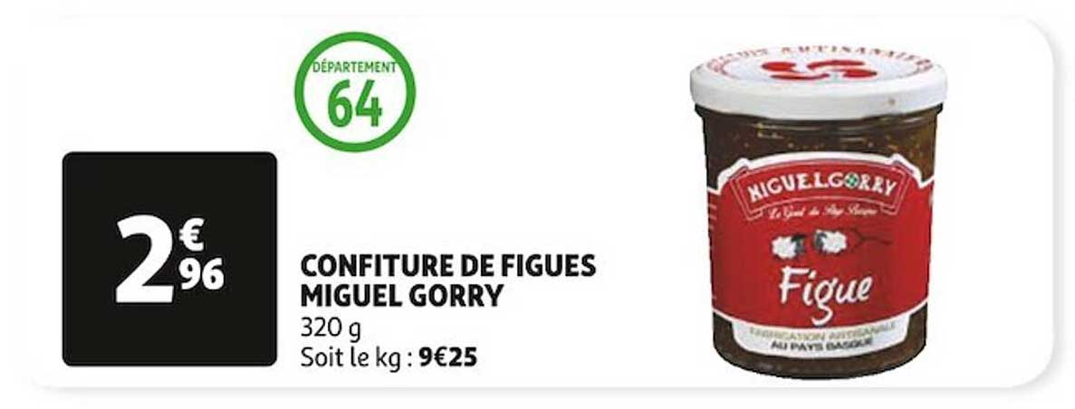 confiture de figues miguel gorry