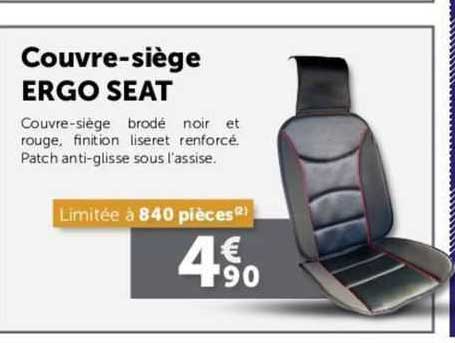 couvre-siège ergo seat
